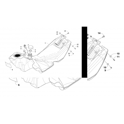 GAS TANK ASSEMBLY