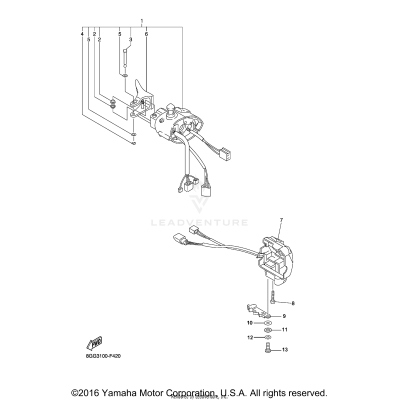 HANDLE SWITCH LEVER