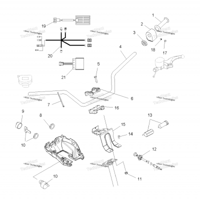 Handlebar & Controls A06mh46 All Options