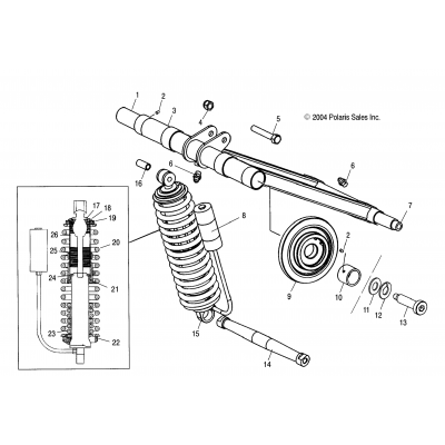 Rear Torque Arm S05ne5bs/A (4992729272B13)