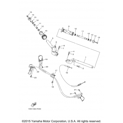 Steering Handle Cable