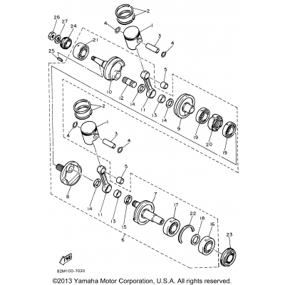 Crankshaft - Piston