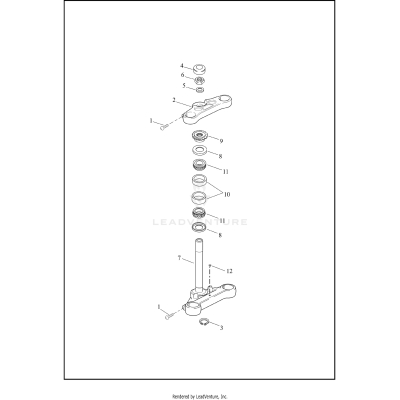 FORK BRACKETS, FRONT