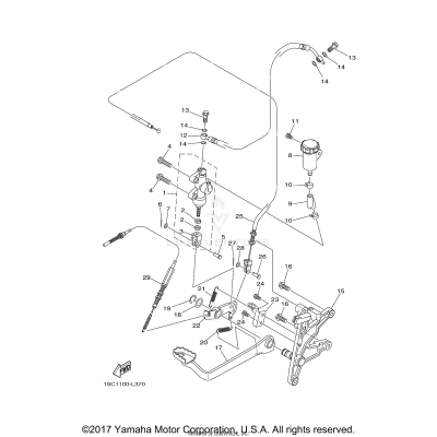 REAR MASTER CYLINDER