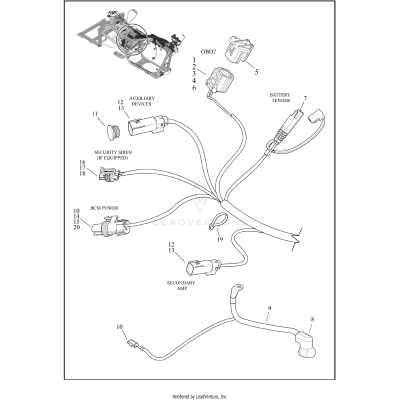 WIRING HARNESS, MAIN - (9 OF 9)