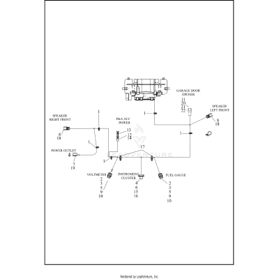 WIRING HARNESS, FAIRING - (HDI, ENGLAND) (2 OF 2)