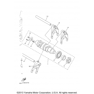 Shift Cam Fork