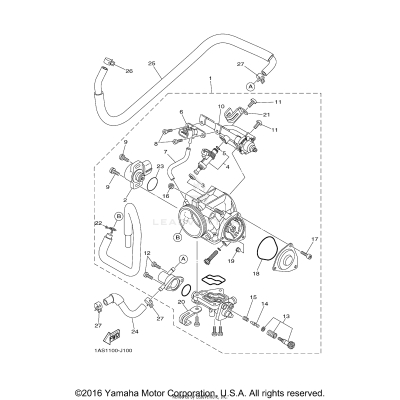 THROTTLE BODY ASSY 1
