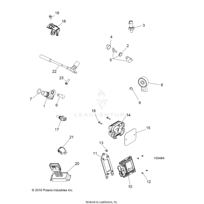 ELECTRICAL, SWITCHES, SENSORS and ECM - A17S6S57C1/CM [100484]