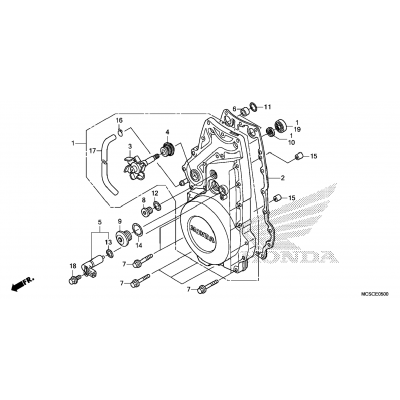 FRONT CRANKCASE COVER