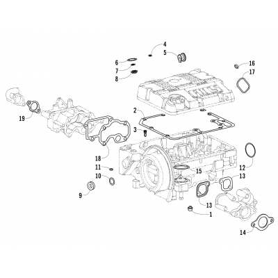 TOP END GASKET SET ASSEMBLY