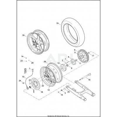 WHEELS, REAR