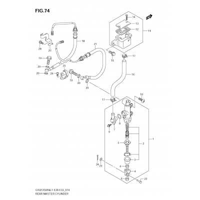 REAR MASTER CYLINDER