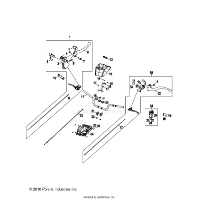 STEERING, HANDLEBAR - A25YFA11N5 (A00052)