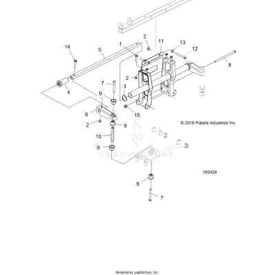 SUSPENSION, TORSION BAR - A19S6E57B1 [100459]
