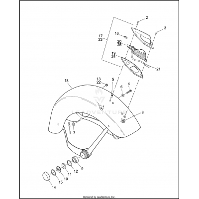 FRONT FENDER - FLSTS/I