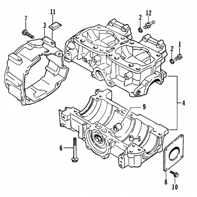 CRANKCASE ASSEMBLY