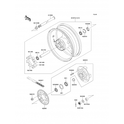 Rear Wheel/Chain