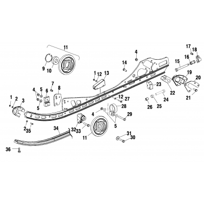 Rail Mounting S03ne5bs (4977807780B09)