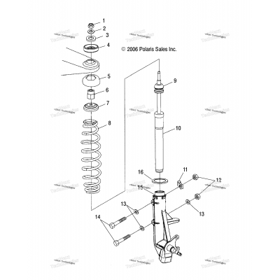 Suspension, Strut, Front