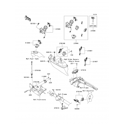 Ignition Switch/Locks/Reflectors