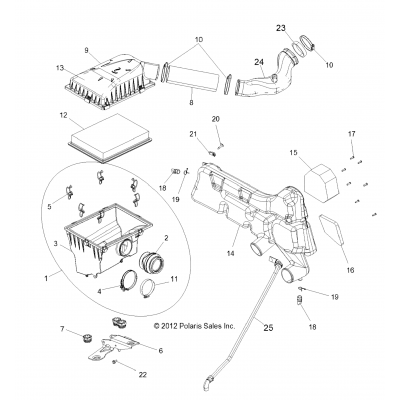 Engine, Air Intake System