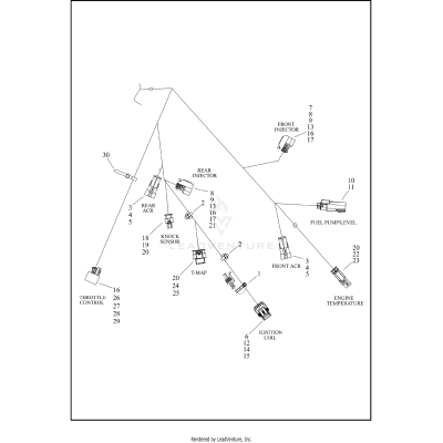 WIRE HARNESS, MAIN - FLHX/FLHXL (3 OF 9)