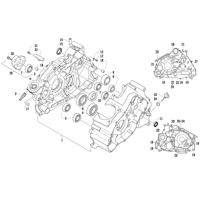 CRANKCASE ASSEMBLY