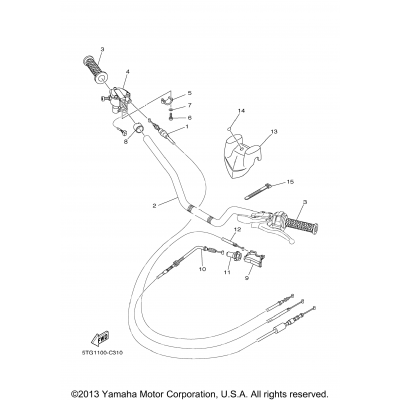 Steering Handle Cable