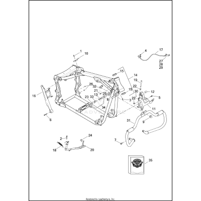 FRAME & JIFFY STAND