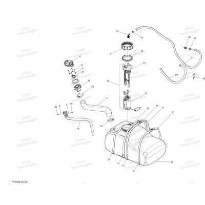 Fuel System - Without Suspension