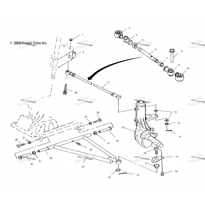 Aarm/Strut Mounting A01ba25ca