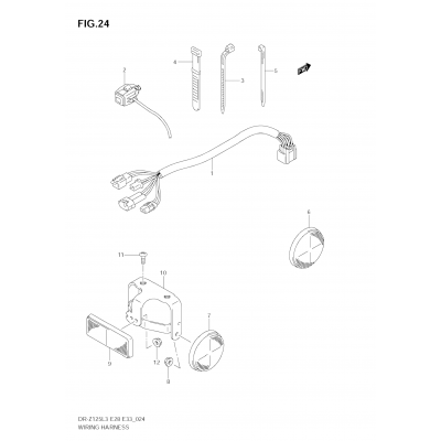 WIRING HARNESS (DR-Z125LL3 E28)