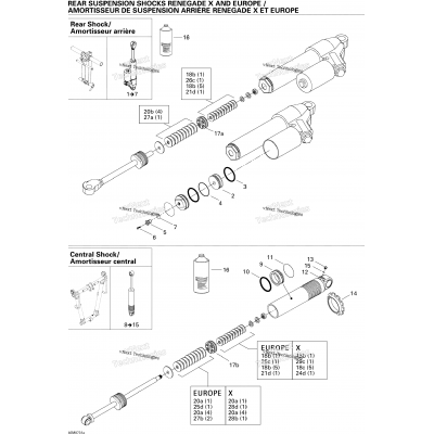 Take Apart Shock, Rear A