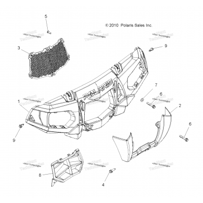 Body, Front Bumper & Mounting