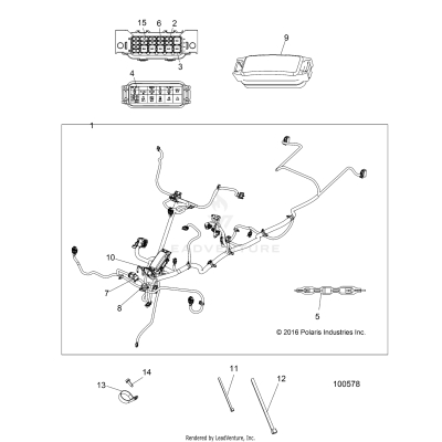 ELECTRICAL, MAIN WIRE HARNESS - A19SEA50B1/B7/SEE50B7/B3/SEG50B4 [100578]