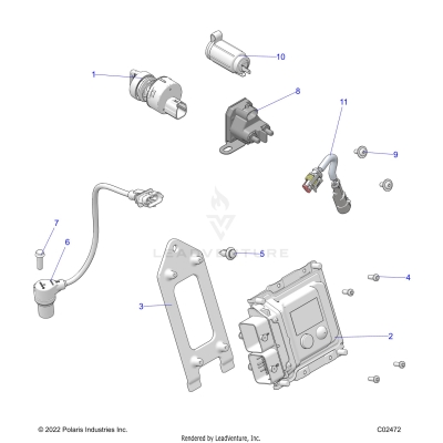 ELECTRICAL, SWITCHES, SENSORS and ECM - A24SJE57AX (C102472)