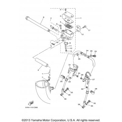 Front Master Cylinder