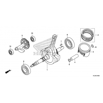 CRANKSHAFT / PISTON