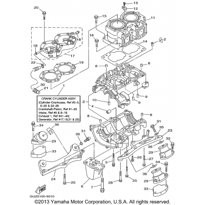 Cylinder Crankcase