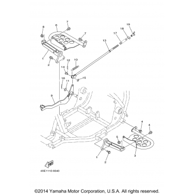 Stand Footrest