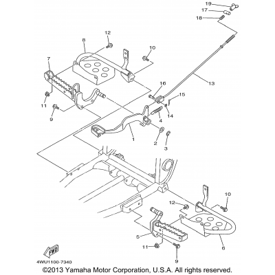 Stand Footrest