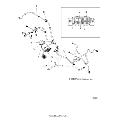 ELECTRICAL, WIRE HARNESS - A17HAA15N7 (100801)