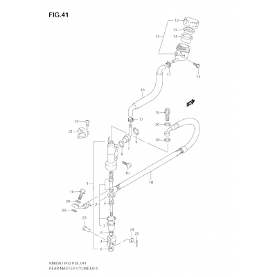 REAR MASTER CYLINDER