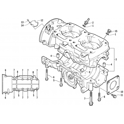 CRANKCASE ASSEMBLY