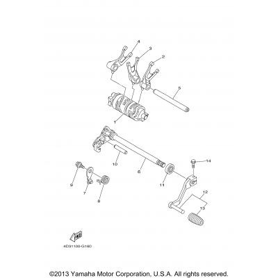 Shift Cam Fork