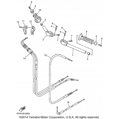 Steering Handle Cable