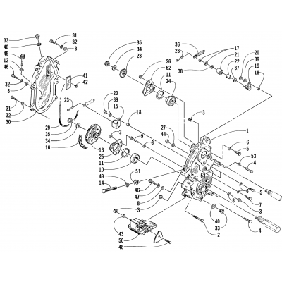 DRIVE/DROPCASE ASSEMBLY