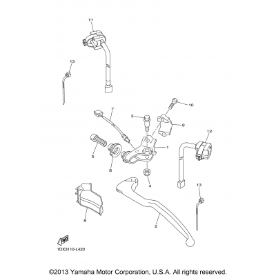 Handle Switch Lever