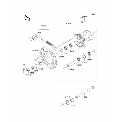 Rear Hub